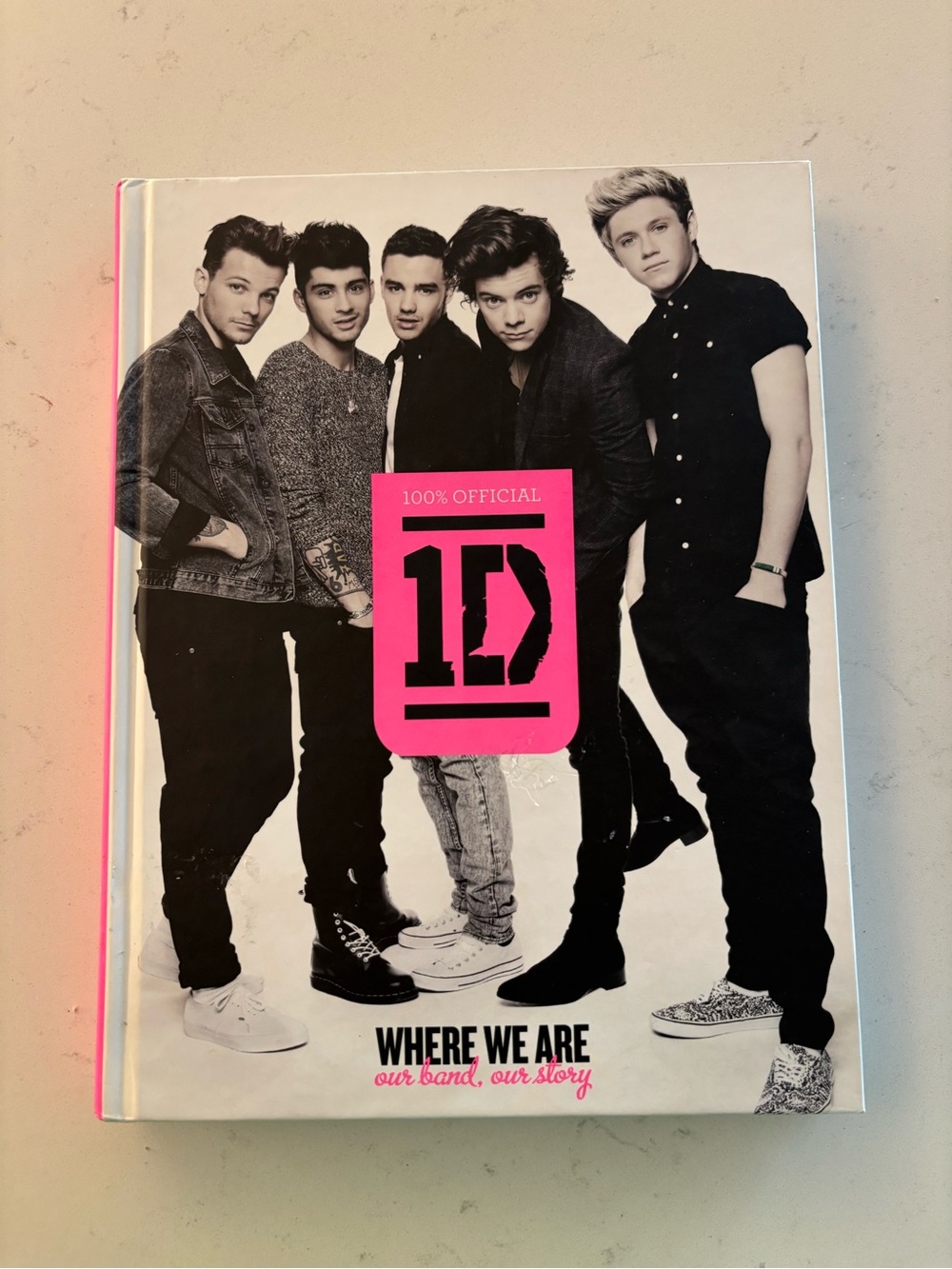 ONE DIRECTION Where We Are, Our Band, Our Story Book